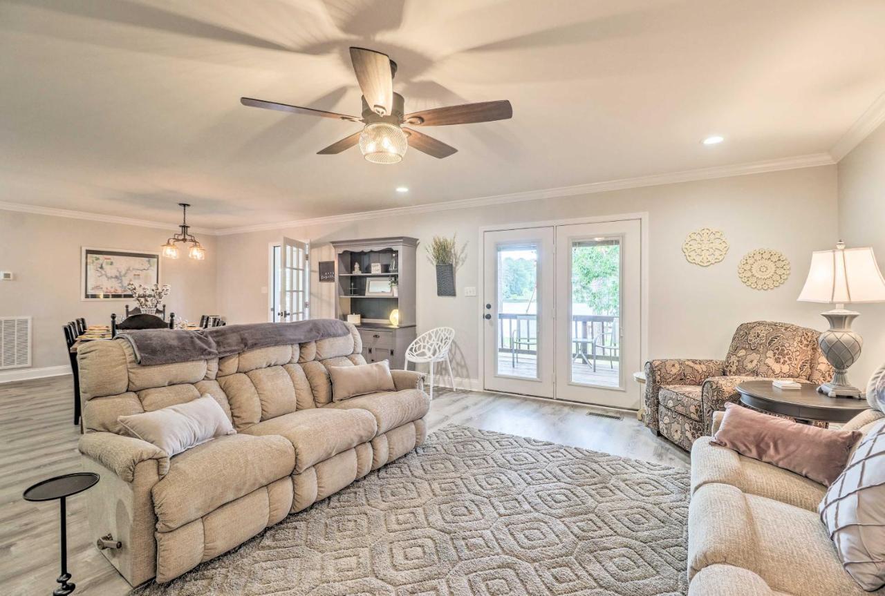 Waterfront Lake Sinclair Home With Boat Dock! Milledgeville Exterior foto