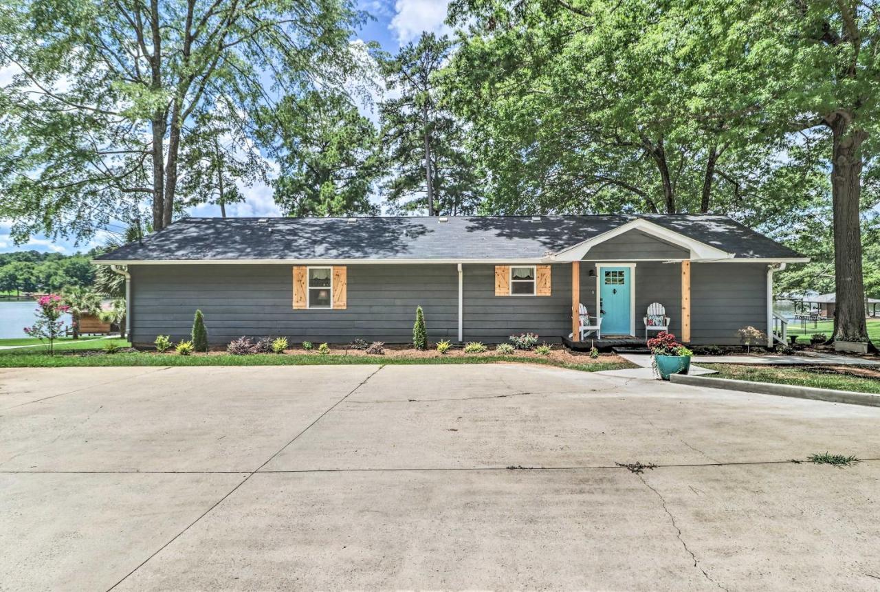 Waterfront Lake Sinclair Home With Boat Dock! Milledgeville Exterior foto