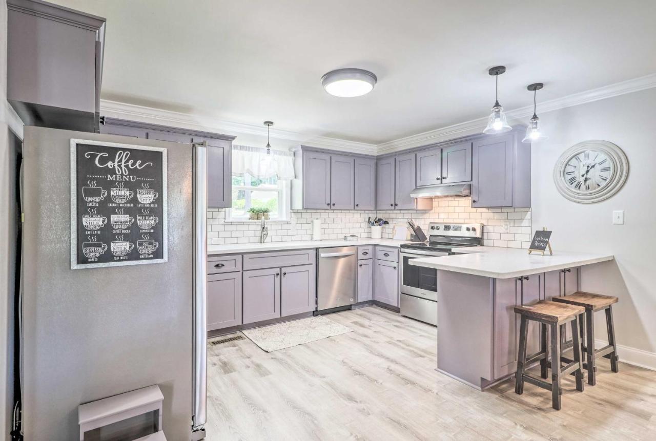 Waterfront Lake Sinclair Home With Boat Dock! Milledgeville Exterior foto