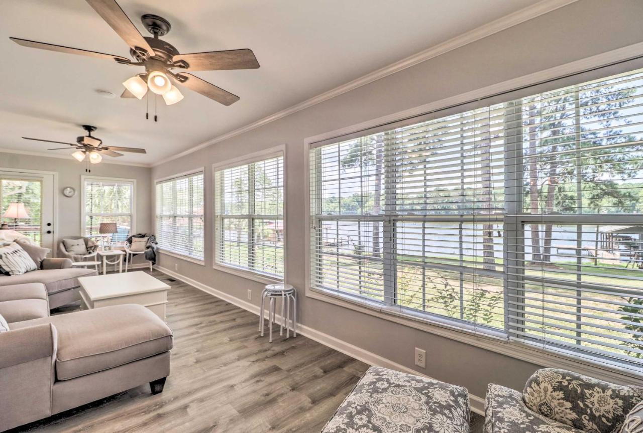 Waterfront Lake Sinclair Home With Boat Dock! Milledgeville Exterior foto